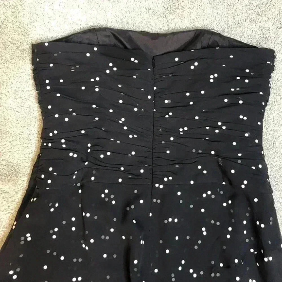 Kay Unger Polka Dot Silk Dress - Picture 7 of 11